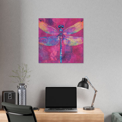 Vibrant Dragonfly - Secret Garden Series -  Fine Art Print on Canvas