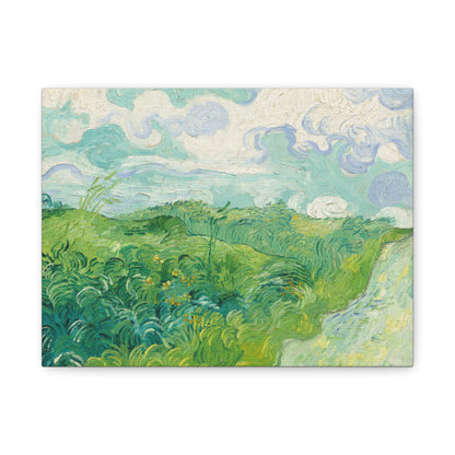 Vincent van Gogh - Green Wheat Fields Fine Art Canvas Print