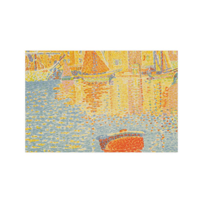 The Buoy La Bouee - Signac Fine Art Poster