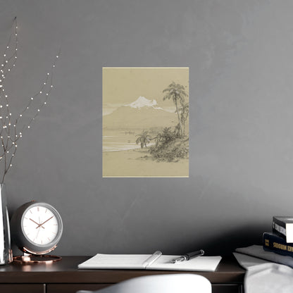 Magdalena River South America - Tropical Landscape Fine Art Poster