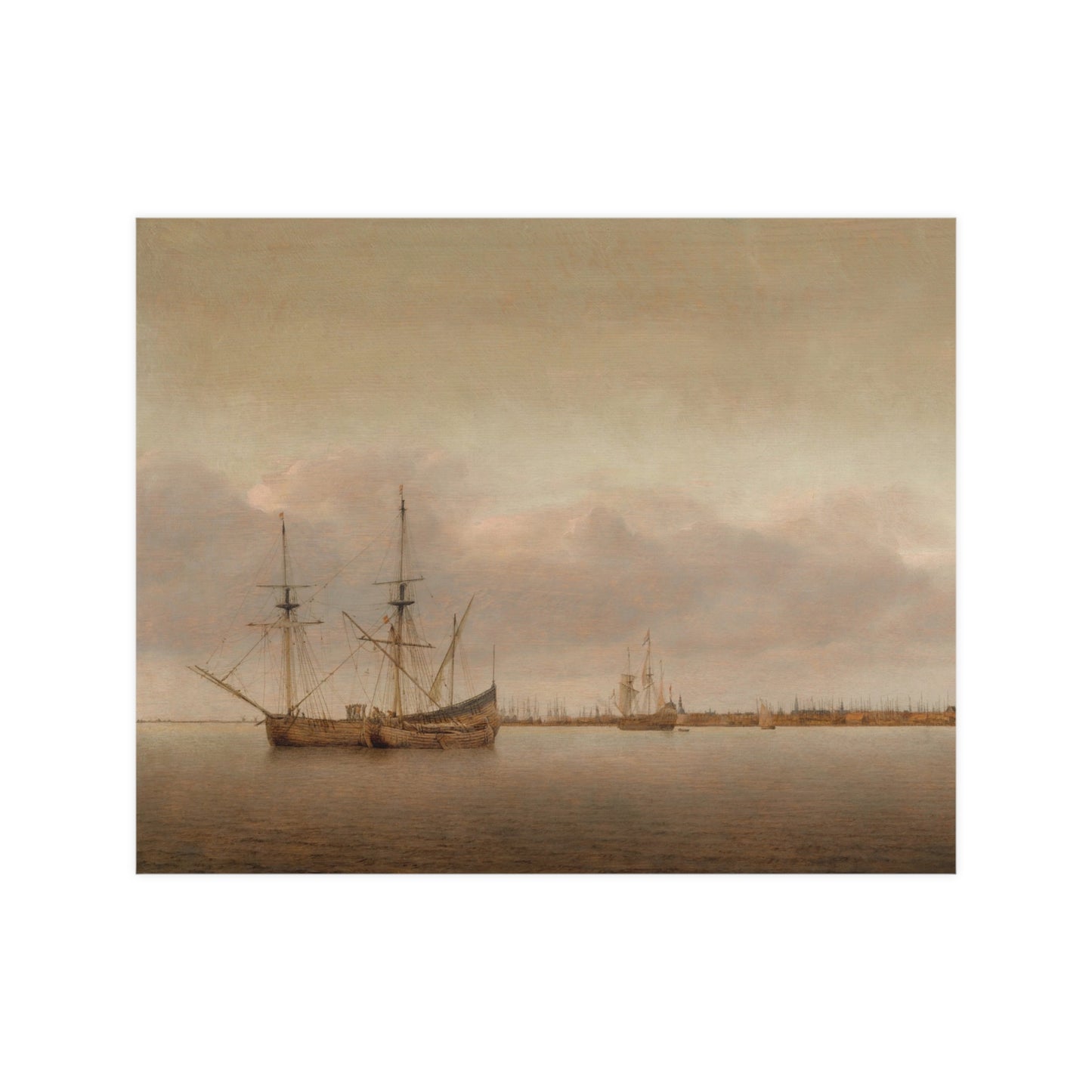 View of Hoorn - Dutch Cityscape Fine Art Poster