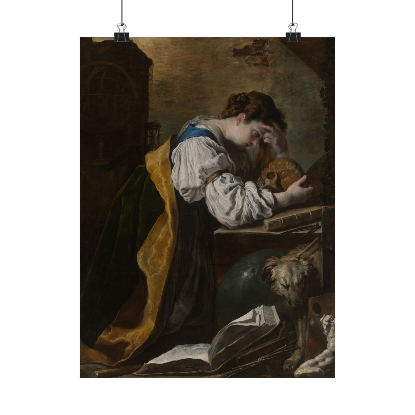 Melancholy by Domenico Feti Vintage Fine Art Print