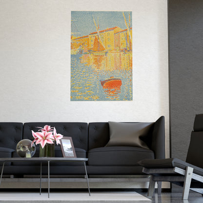The Buoy La Bouee - Signac Fine Art Poster