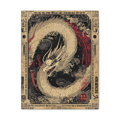 Can't Fight Fate - Dragon Collection -  Fine Art Print on Canvas