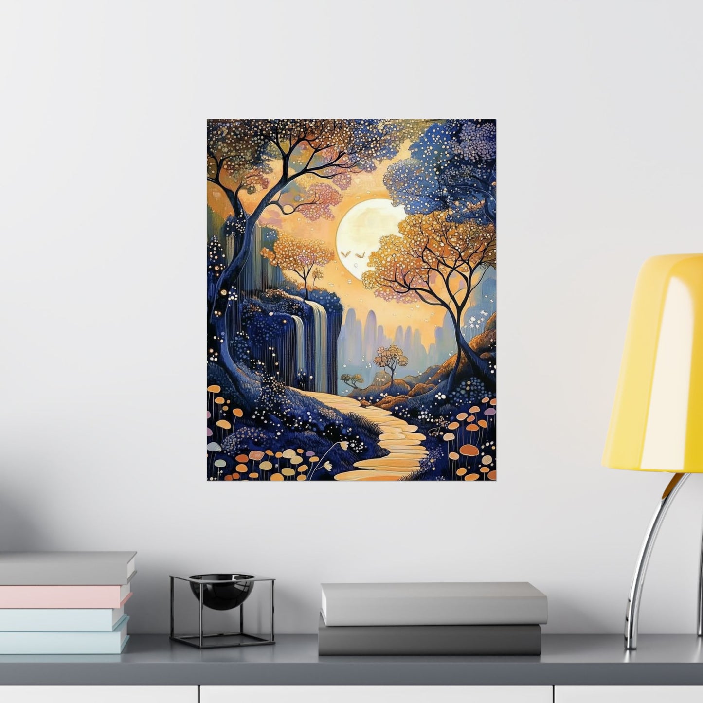 Enchanted Path Fine Art Print - Serene Scenes - Delight in Nature - Wall Art for Home Décor - Posters