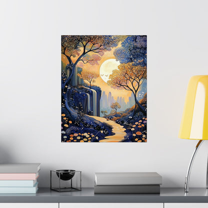 Enchanted Path Fine Art Print - Serene Scenes - Delight in Nature - Wall Art for Home Décor - Posters