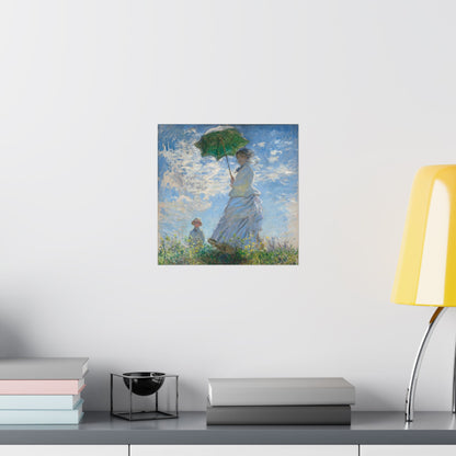 Claude Monet - Woman with a Parasol Fine Art Print