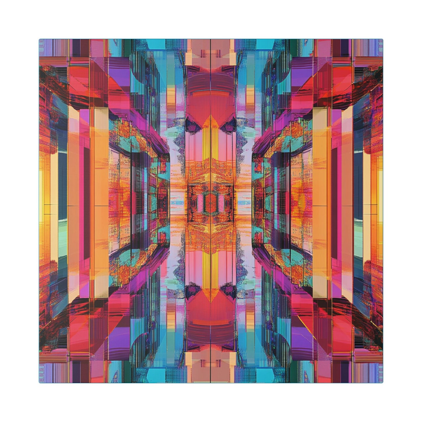 Glitch Origin - Fine Art Print on Canvas