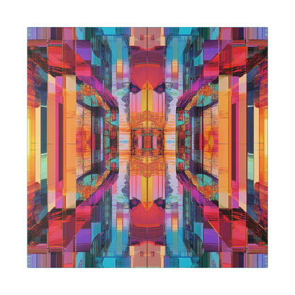 Glitch Origin - Fine Art Print on Canvas