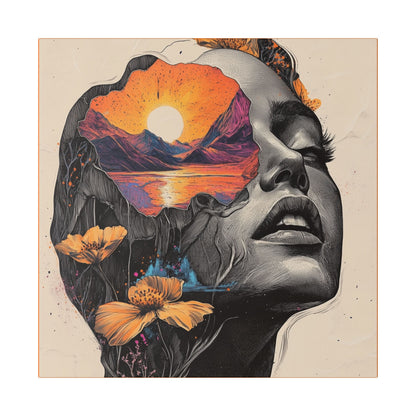 Beauty is in the Eye of the Beholder  - Fine Art Print on Canvas