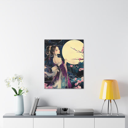 Thinking of You in the Moonlight - Fine Art Print - Wall Art on Canvas