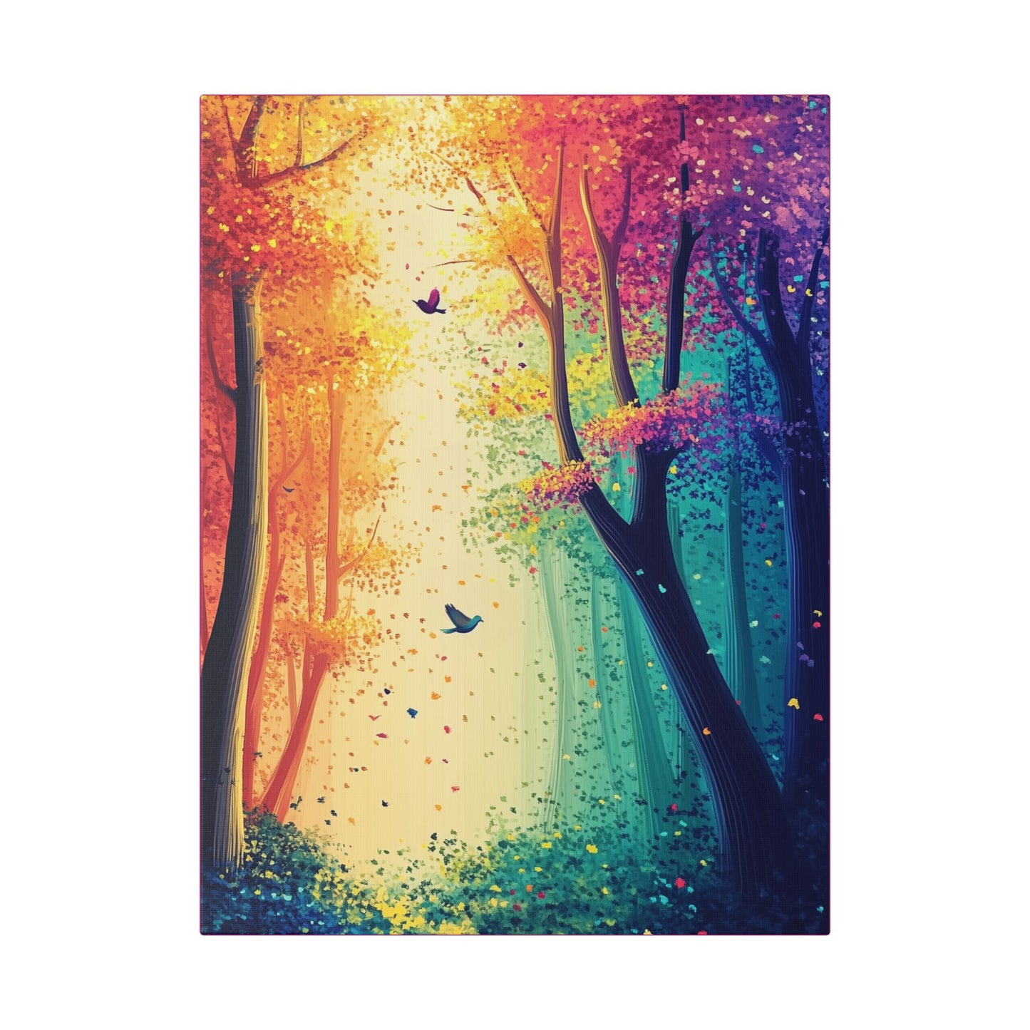 Enchanted Forest - Delight in Nature Series - Fine Art Print on Canvas