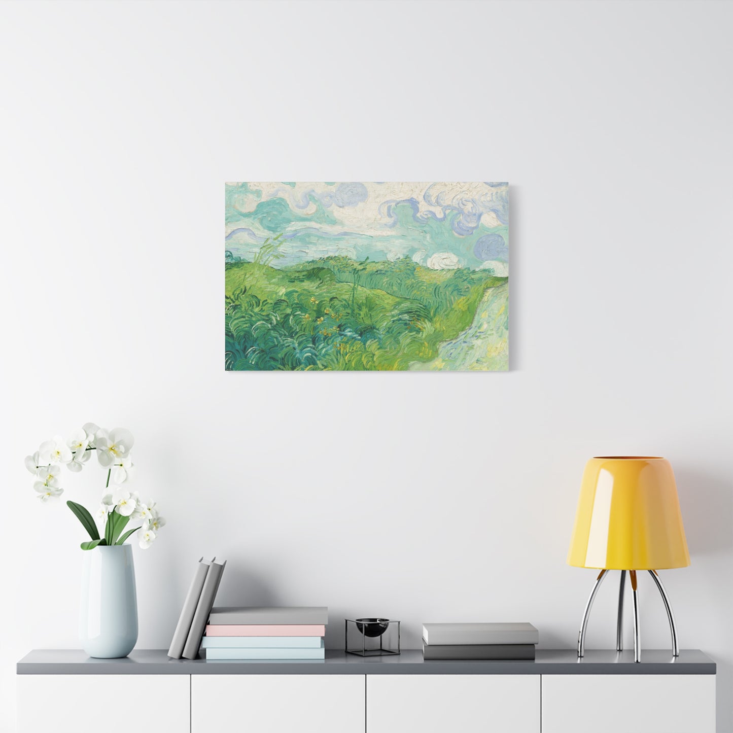 Vincent van Gogh - Green Wheat Fields Fine Art Canvas Print