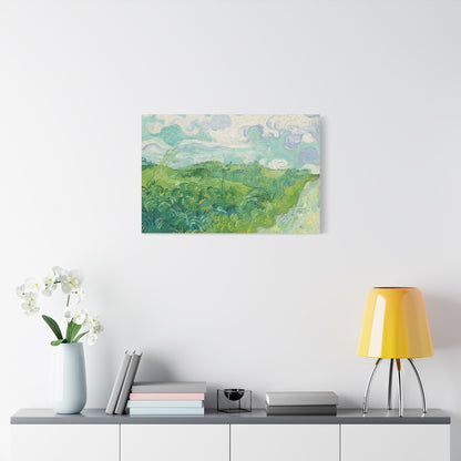 Vincent van Gogh - Green Wheat Fields Fine Art Canvas Print