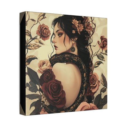 Never Look Back - Secret Garden Series - Fine Art Print on Canvas