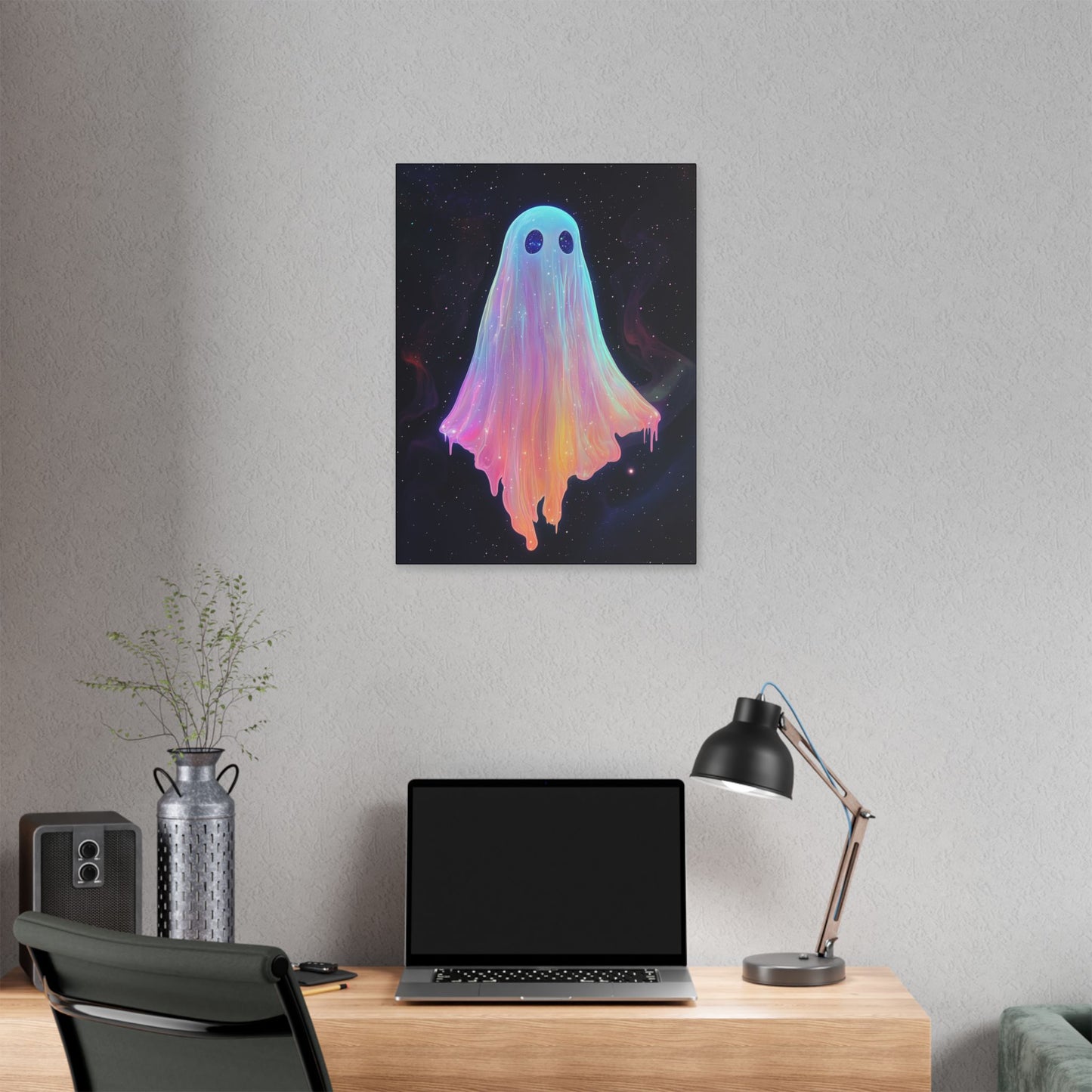 Cosmic Ghost  - Custom Art Print on Canvas