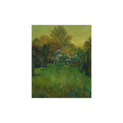 The Poet's Garden - Van Gogh Fine Art Poster