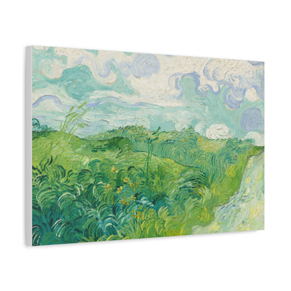 Vincent van Gogh - Green Wheat Fields Fine Art Canvas Print