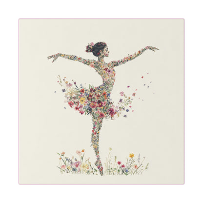 You Belong Among the Wild Flowers - On Point - Painting on Canvas
