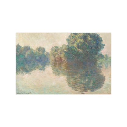 The Seine at Giverny - Monet Fine Art Poster