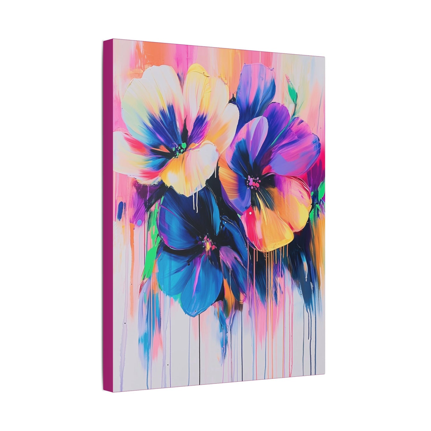Color Blooms - Delight in Nature Series - Fine Art Print on Canvas