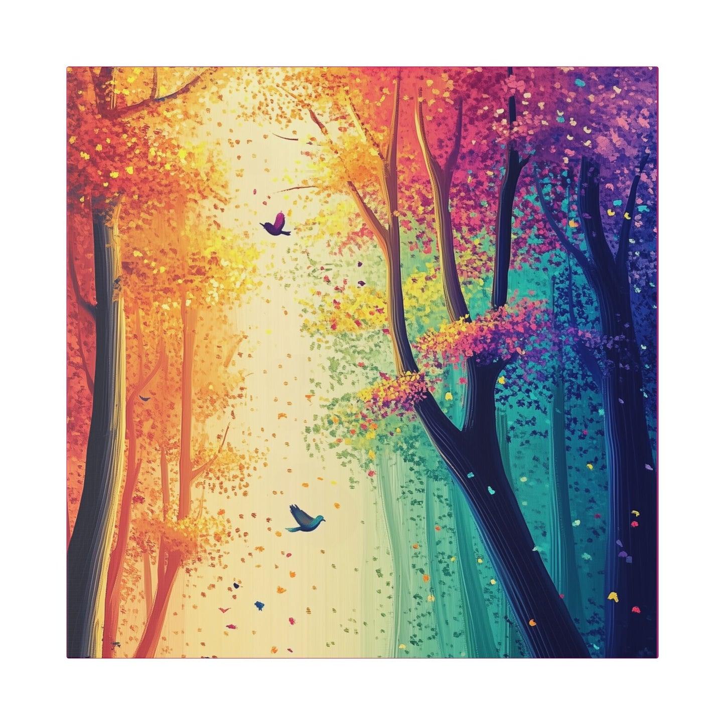 Enchanted Forest - Delight in Nature Series - Fine Art Print on Canvas