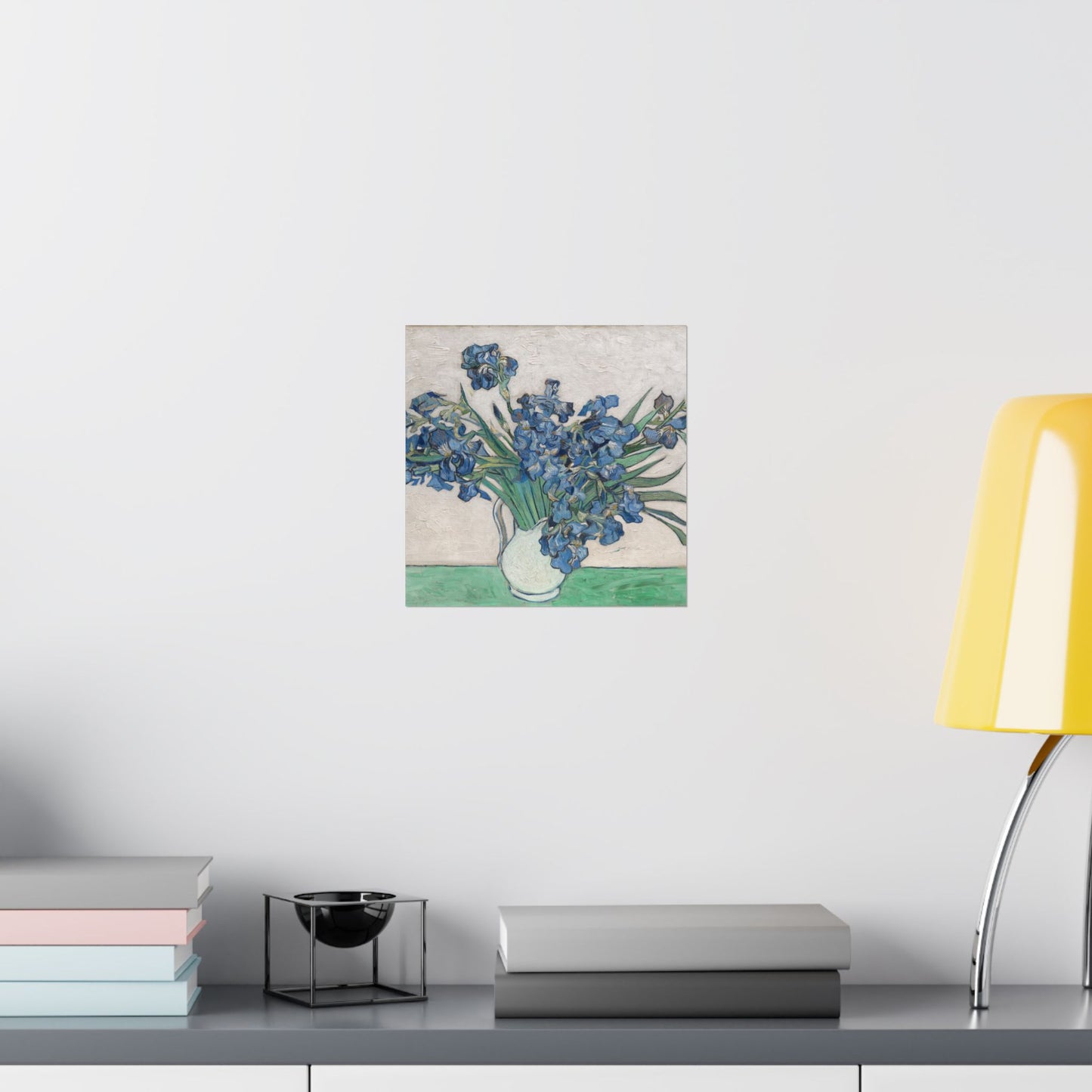 Van Gogh Irises Fine Art Print - Blue Flowers Wall Art