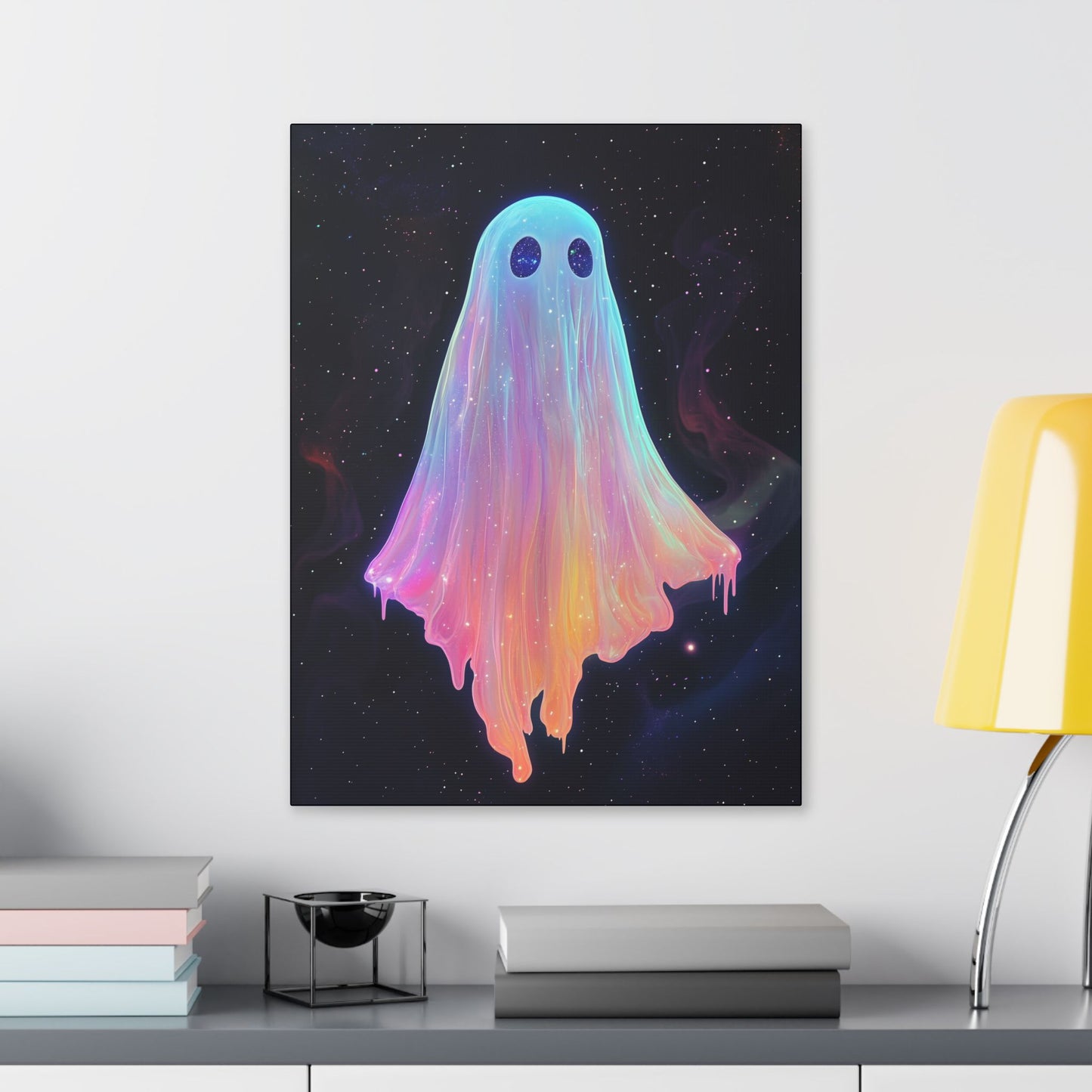 Cosmic Ghost  - Custom Art Print on Canvas