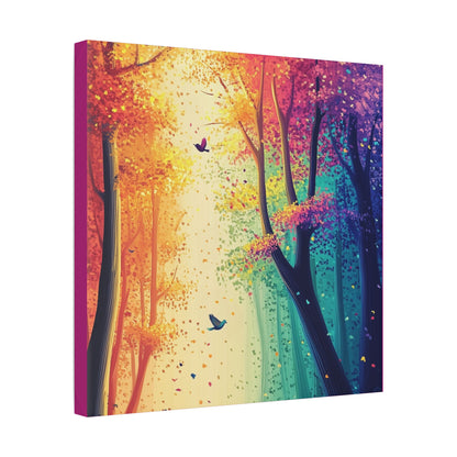Enchanted Forest - Delight in Nature Series - Fine Art Print on Canvas