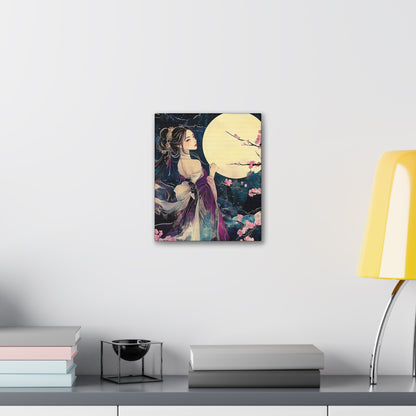 Thinking of You in the Moonlight - Fine Art Print - Wall Art on Canvas