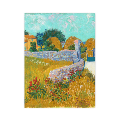 Farmhouse in Provence - Van Gogh Fine Art Poster