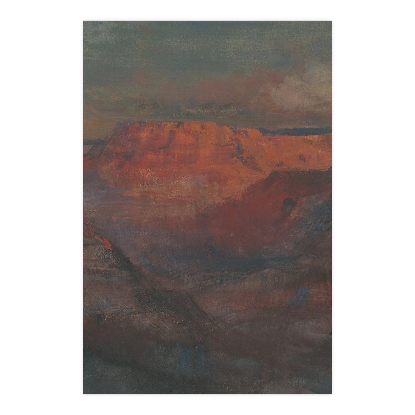 Grand Canyon Afterglow - American West Fine Art Poster