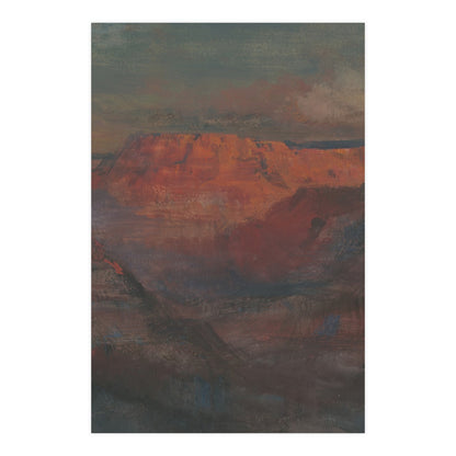 Grand Canyon Afterglow - American West Fine Art Poster