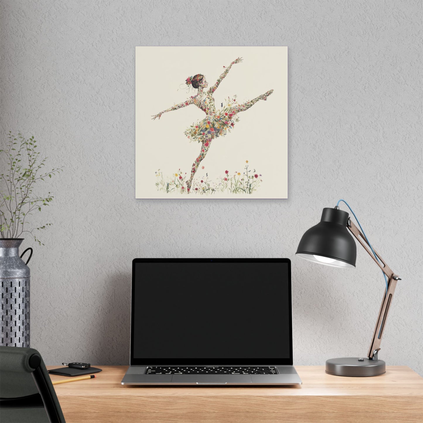 You Belong Among the Wild Flowers - Frolic - on Canvas