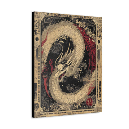 Can't Fight Fate - Dragon Collection -  Fine Art Print on Canvas