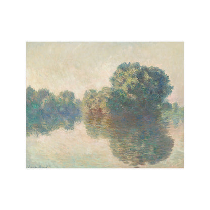 The Seine at Giverny - Monet Fine Art Poster