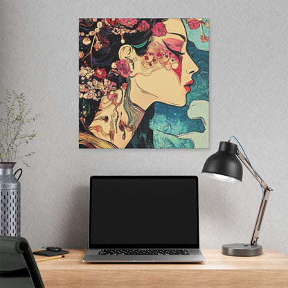 Listen to the Wind - Fine Art Print - on Canvas