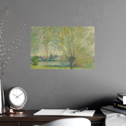 The Willows - Peaceful Landscape Fine Art Poster