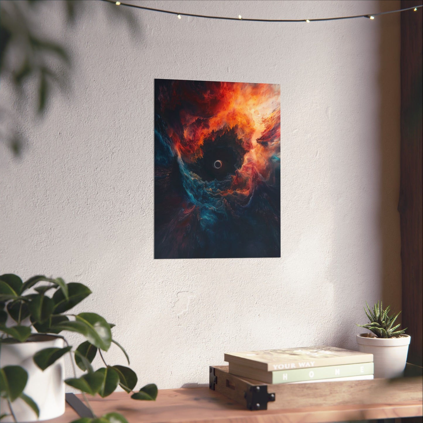 Cosmic Dance - Event Horizon - Fine Art Print - Eye-Catching Wall Art for Space Lovers - Space Poster