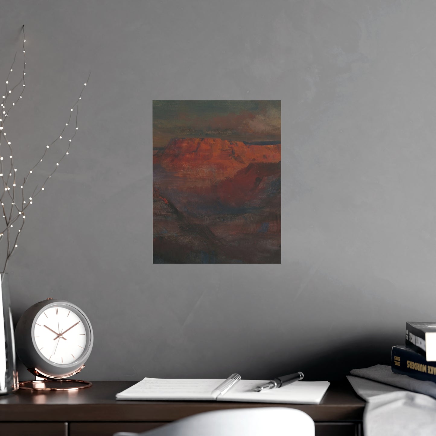 Grand Canyon Afterglow - American West Fine Art Poster