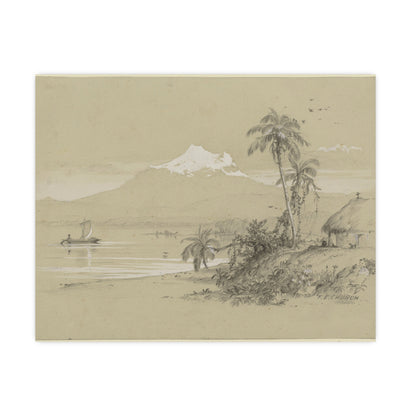 Magdalena River South America - Tropical Landscape Fine Art Poster