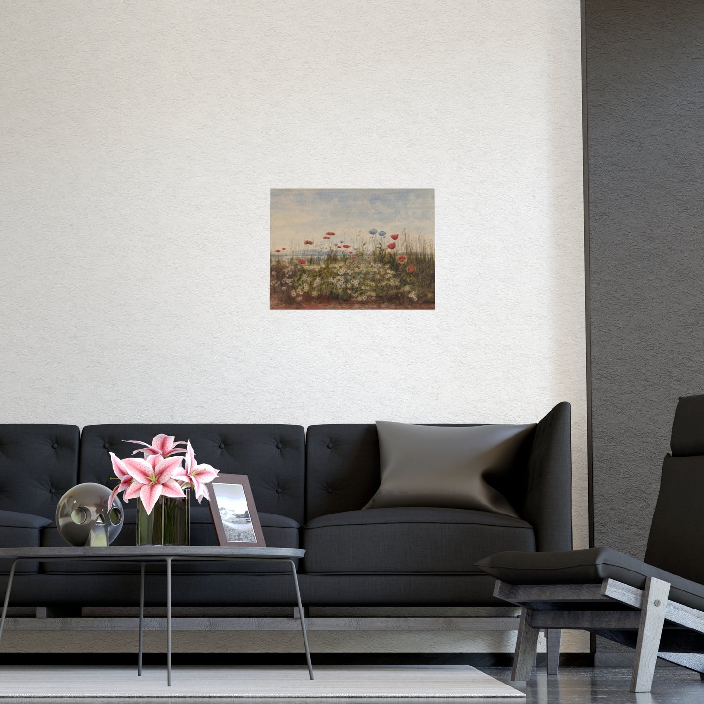 Wildflower Scene - Museum Collection - Fine Art Poster