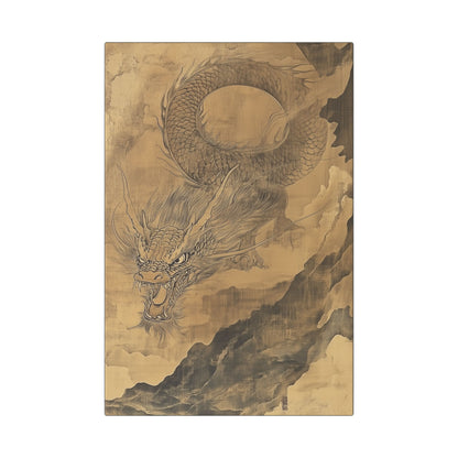 Smoke - Dragon Collection - Year of the Dragon -  Fine Art Print on Canvas