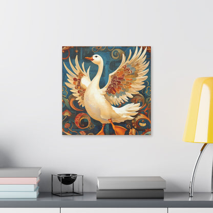 Silly Goose - Fine Art Print - Wall Art on Canvas