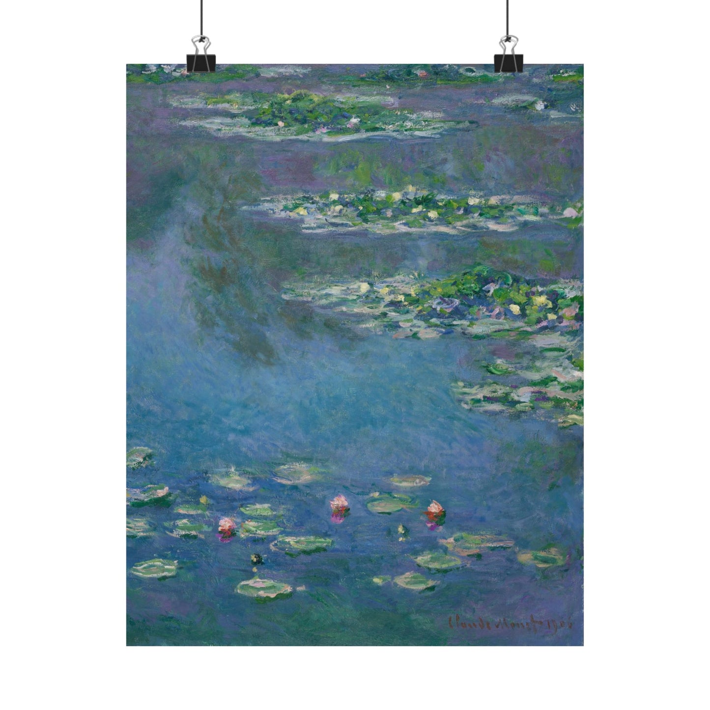 Claude Monet - Water Lilies Fine Art Print