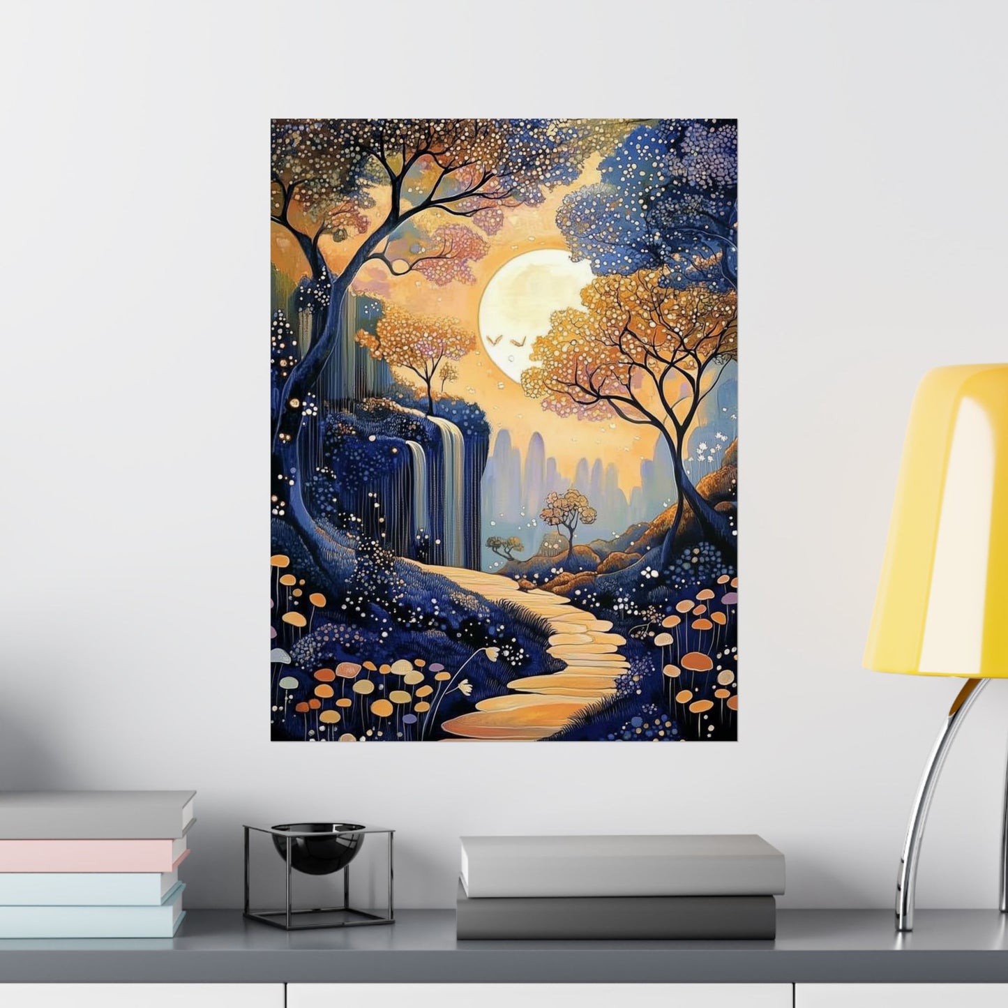 Enchanted Path Fine Art Print - Serene Scenes - Delight in Nature - Wall Art for Home Décor - Posters