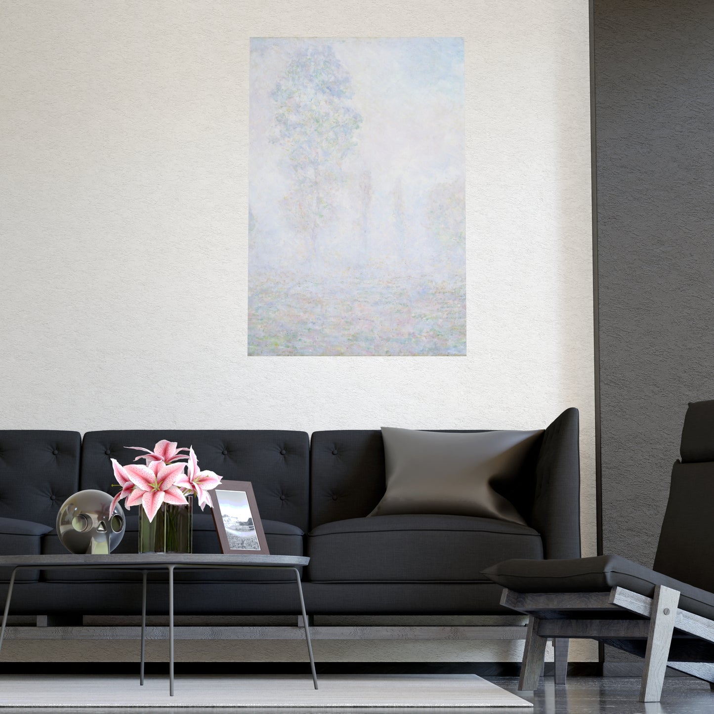 Morning Haze - Monet - Masterworks - Atmospheric Landscape Fine Art Poster