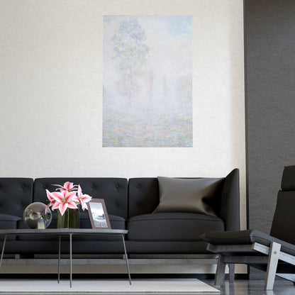Morning Haze - Monet - Masterworks - Atmospheric Landscape Fine Art Poster