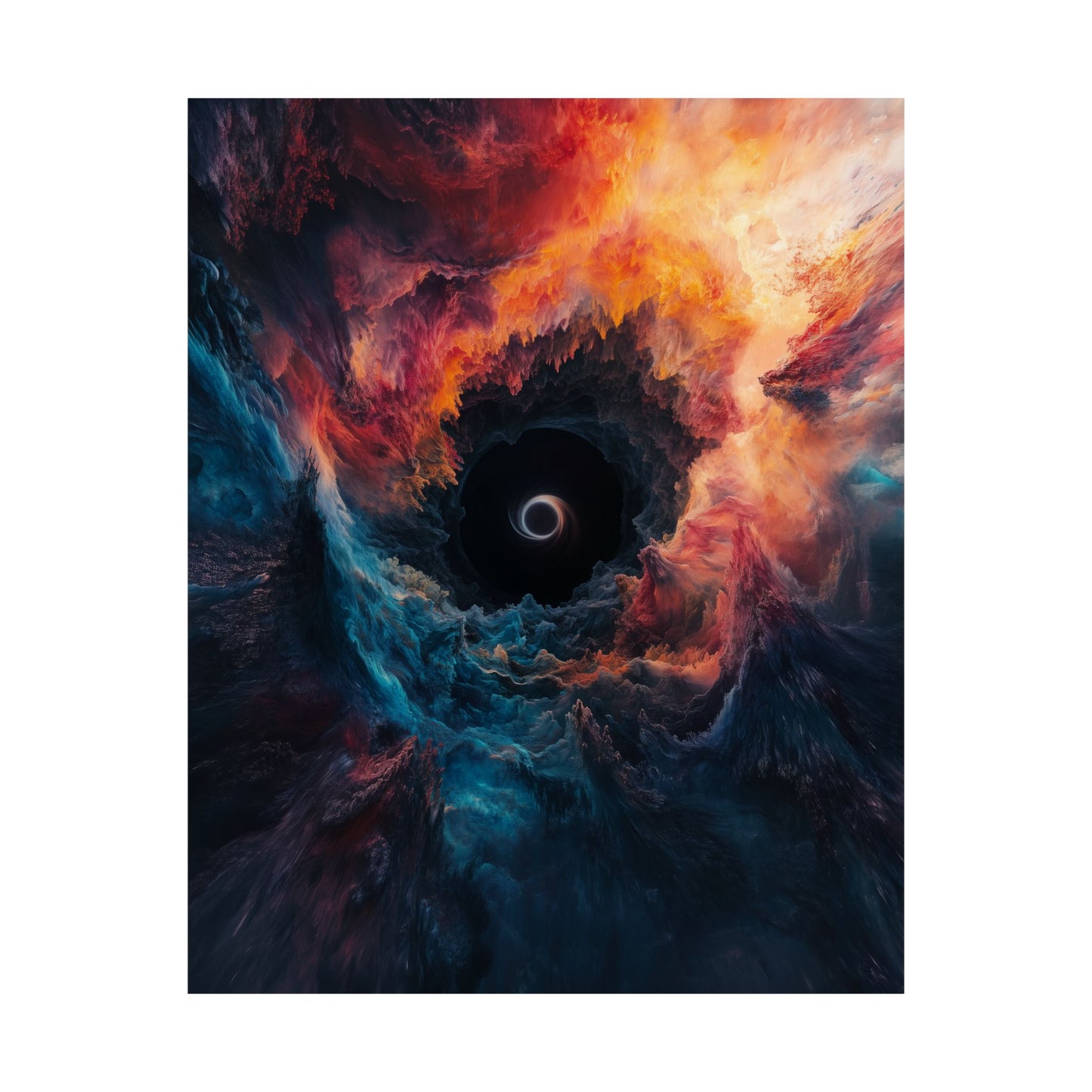 Cosmic Dance - Event Horizon - Fine Art Print - Eye-Catching Wall Art for Space Lovers - Space Poster