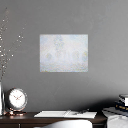 Morning Haze - Monet - Masterworks - Atmospheric Landscape Fine Art Poster